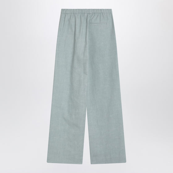 LouLou De Saison Gray fog pants in cotton blend