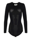Maison Margiela Long Sleeves Crew Neck Bodysuit