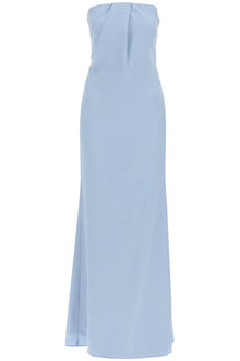  Roland mouret strapless satin crepe dress without