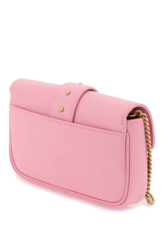 Pinko love pocket simply crossbody bag
