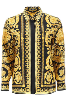  Versace barocco silk shirt