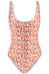 Versace versace allover one-piece swimwear