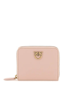  Pinko leather zip-around wallet
