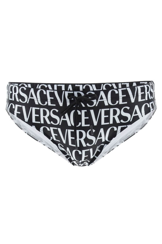 Versace versace allover swim briefs