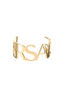  Versace stiff logoed bracelet