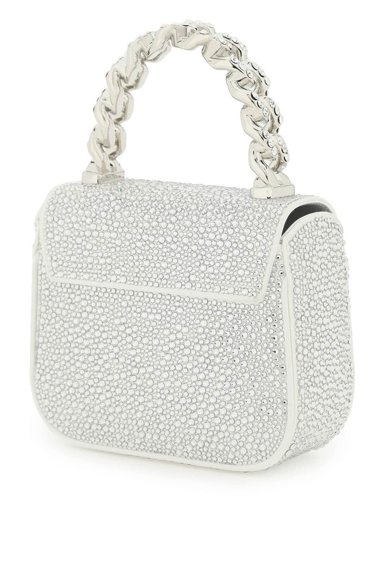Versace la medusa handbag with crystals
