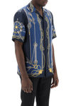 Versace versace nautical bowling shirt