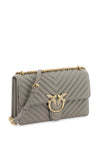 Pinko chevron quilted 'classic love bag one'