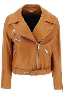  Versace biker jacket in leather