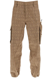  Versace versace allover cargo pants