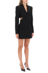 Versace blazer dress with cut-outs