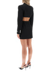 Versace blazer dress with cut-outs