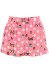 Versace butterflies&ladybugs polka dot shorts