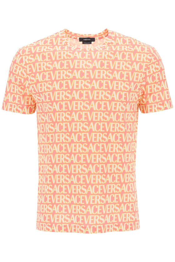 Versace versace allover t-shirt