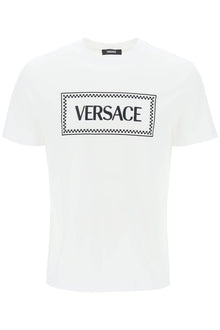  Versace embroidered logo t-shirt