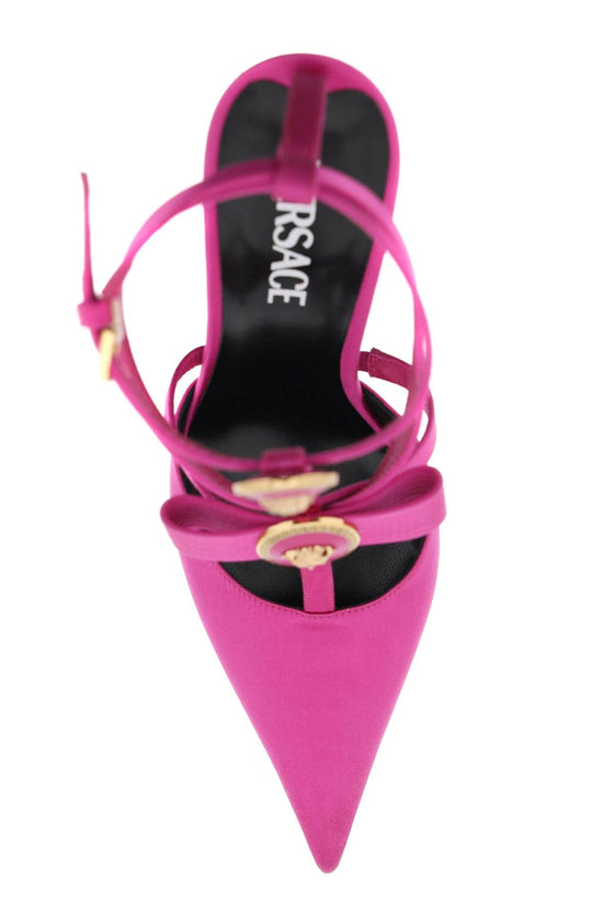 Versace pumps with gianni ribbon bows