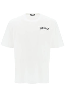  Versace milano stamp crew-neck t-shirt