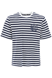  Versace nautical stripe t-shirt