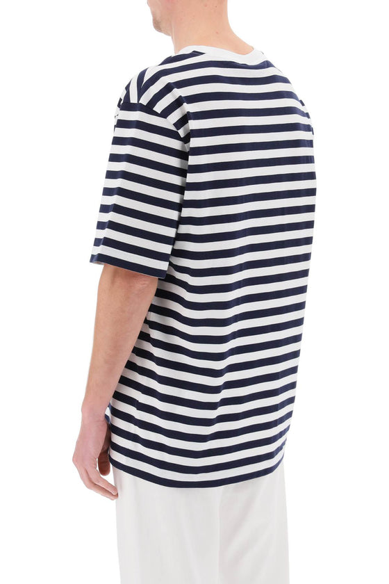 Versace nautical stripe t-shirt