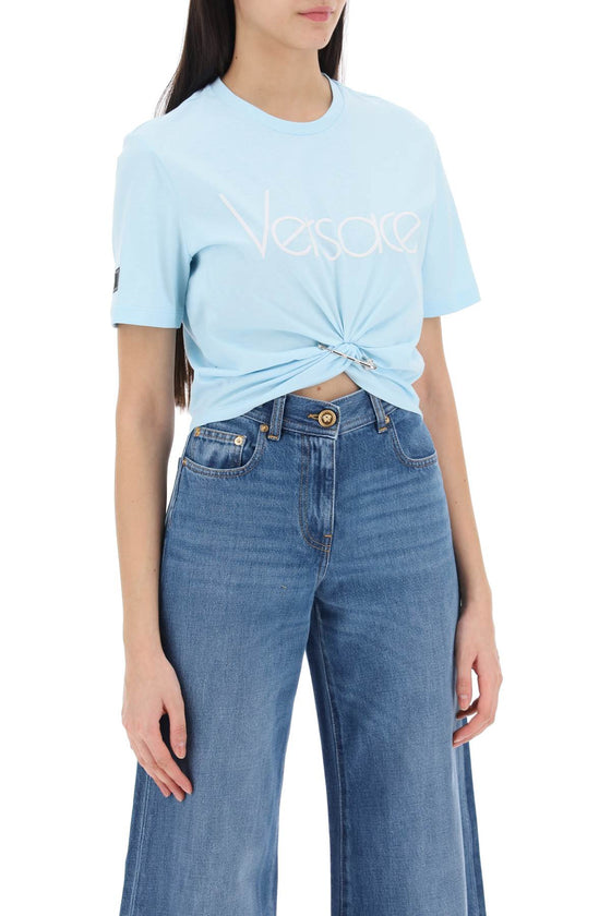 Versace t-shirt cropped 1978 re-edition