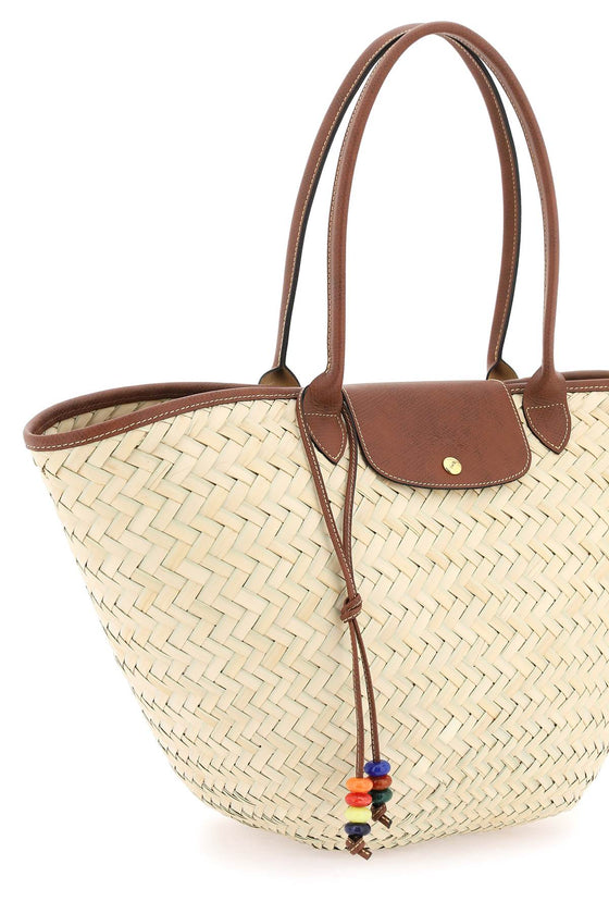Longchamp extra large foldable basket bag le panier