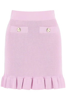  Pinko kalmia knitted mini skirt