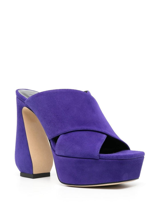 SI ROSSI Sandals Purple