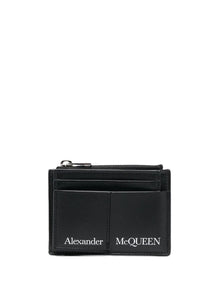  Alexander McQueen Wallets Black