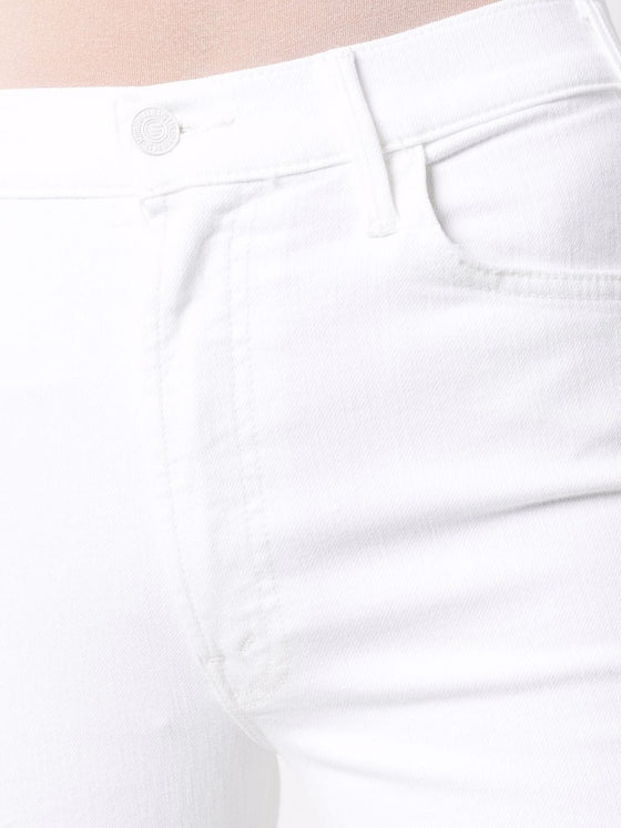 Mother Jeans White