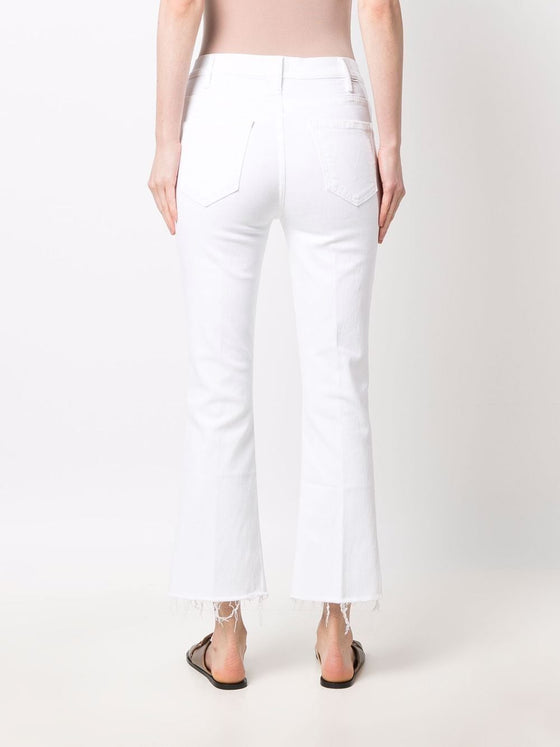 Mother Jeans White