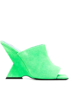  The Attico Sandals Green