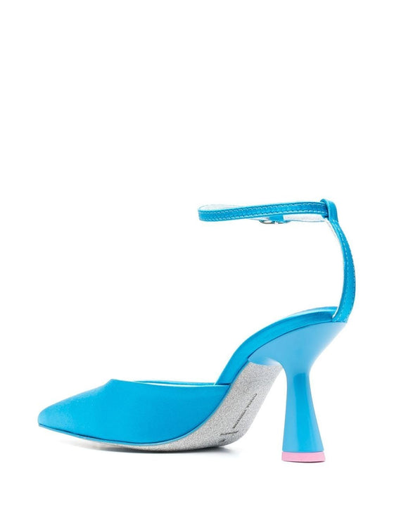 Chiara Ferragni With Heel Clear Blue