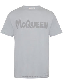  Alexander McQueen T-shirts and Polos Grey