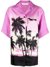 Palm Angels Shirts Purple