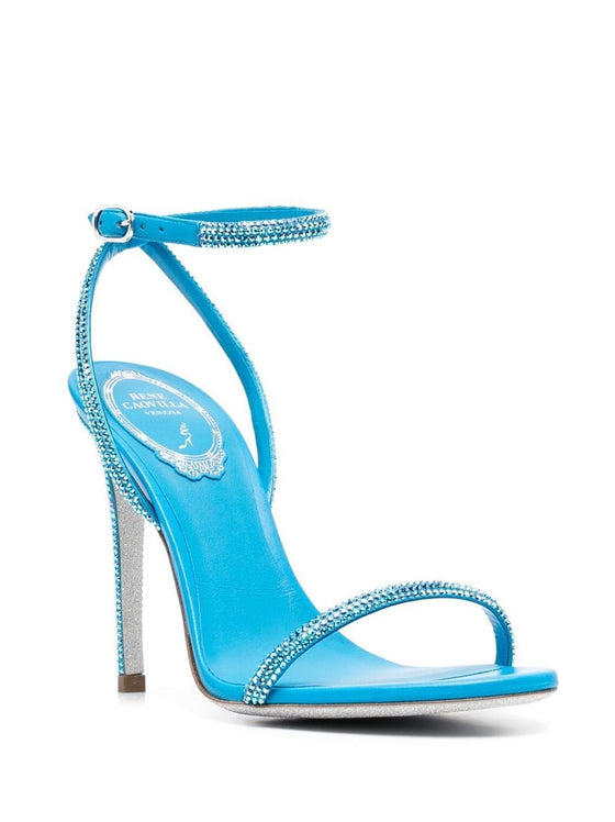 RENE' CAOVILLA Sandals Blue