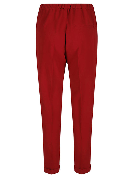Alberto Biani Trousers Red