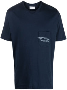 UNIVERSAL WORKS T-shirts and Polos Blue