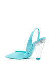 3JUIN With Heel Clear Blue