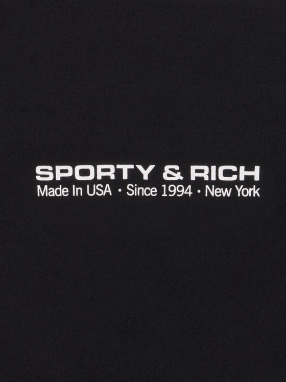 SPORTY & RICH Shorts Black