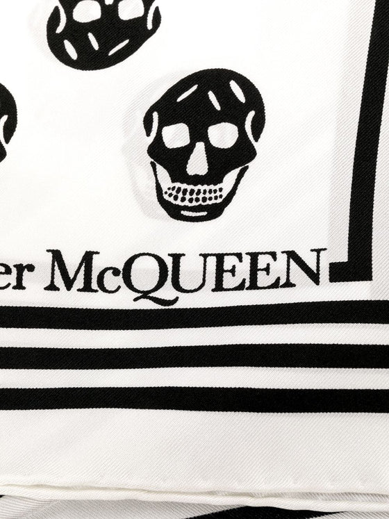 Alexander McQueen Scarfs White
