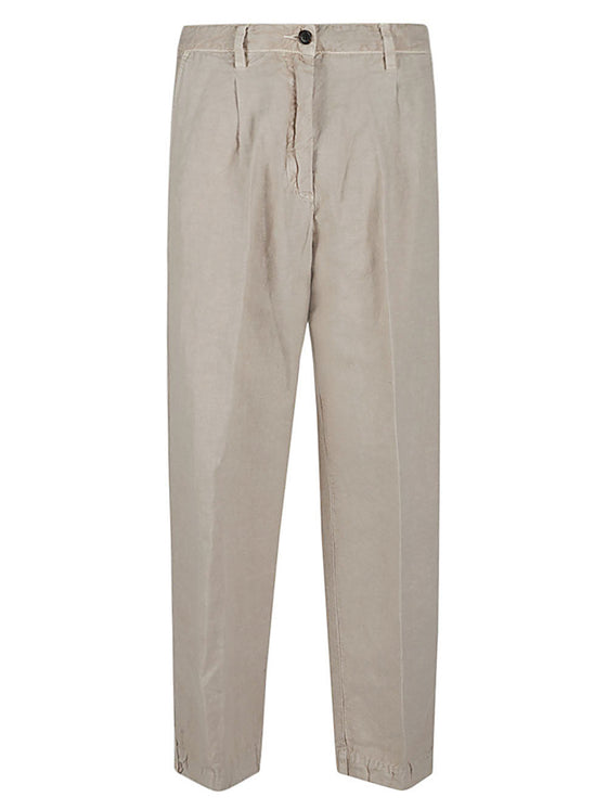 WHITE SAND Trousers Beige