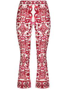  Dolce&Gabbana Cruise Trousers Fuchsia