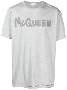 Alexander McQueen T-shirts and Polos Grey