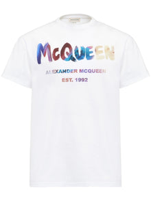  Alexander McQueen T-shirts and Polos White