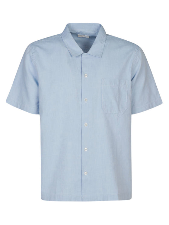 UNIVERSAL WORKS Shirts Clear Blue