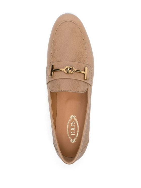 Tod's Flat shoes Leather Brown