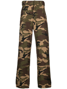  Palm Angels Trousers Green