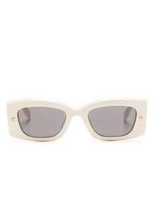  Alexander McQueen Sunglasses White