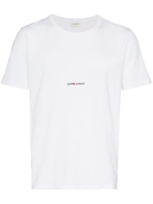  Saint Laurent  T-shirts and Polos White