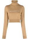 Palm Angels Sweaters Camel